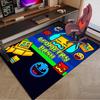 Geometry Dash: Dance To The Beat Area Rug Office rug, Chair Rug, Decor Carpet Livingroom bedroom Mat, Large Size Fan gifts Christmas gifts