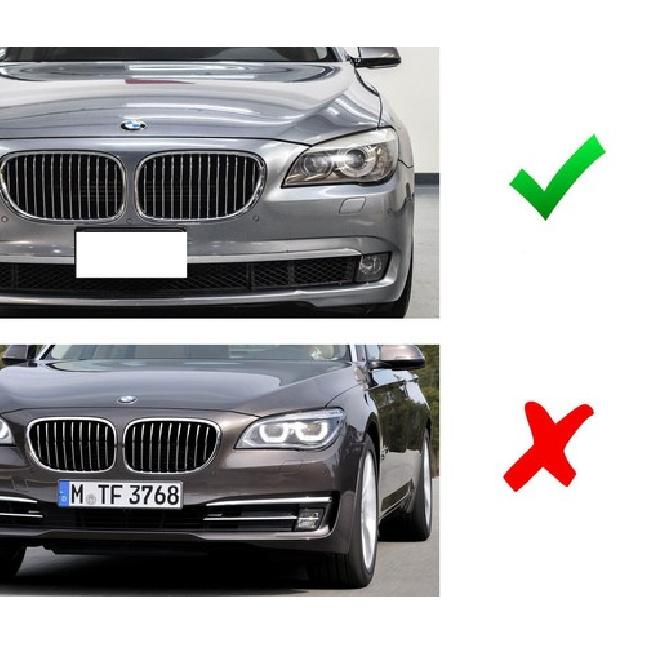///M-Colored Grille ert Trims For 09-12 BMW F01/F02 7 Series w/13-Beam Grill