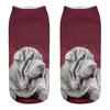 Мода 3D печать носки с собаками Аляскинский хаски Тедди Бишон Собака Собака Лабрадор ретривер Золотистый ретривер Самоедская собака Овчарка Пудель