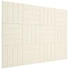 12 Pcs Felt Board DIY Cork Board Non-slip Soundproof Felt Boards Self-Adhesive Fiber Bulletin Boards for Wall Home and Office