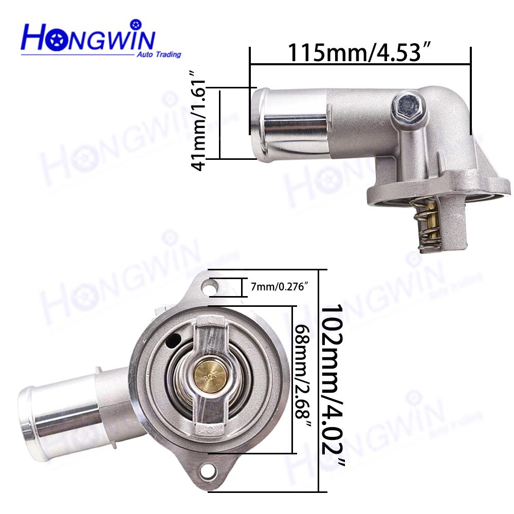 5184651AF 5184651AH 823-203 85944 Engine Coolant Thermostat Housing For Jeep Wrangler JK 2011-2018 Dodge Durango 2011-2015