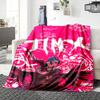 1Pc Doodle Storm Blanket Soft Throw Blanket For Home Bedroom Bed Sofa Travel Office Solid Christmas Blanket
