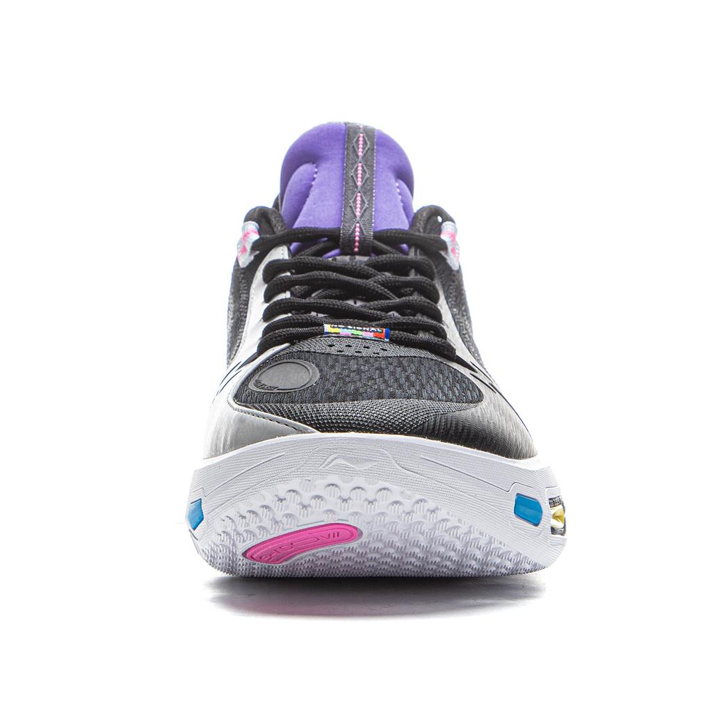 Li Ning Wade Shadow 7 Низкие Баскетбольные Кроссовки Мужские Черно-Серые ABPV011-4