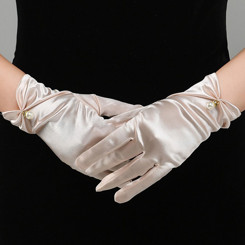 Аксессуары События Мероприятия Платье Свадебные Перчатки Невесты Перчатки для Вечеринки Длинные Варежки
