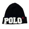 Б/у Редкий товар Polo Ralph Lauren Шапка-бини Polo Ralph Lauren Черная шапка Ralph Lauren Звезда