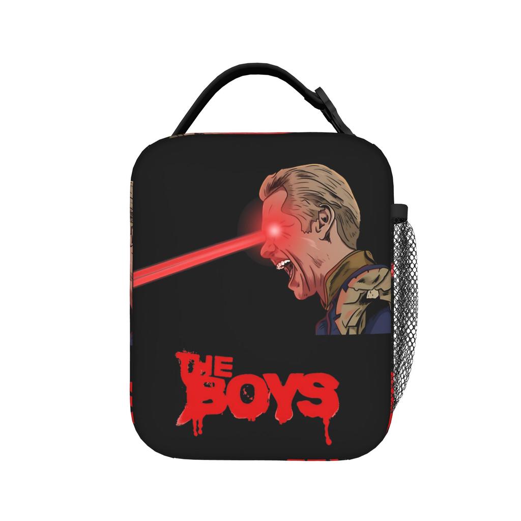 Homelander Laser Eyes The Boys Insulated Lunch Bag Cooler Bag ,Lunch Container Large Lunch Box Tote Food Handbags School