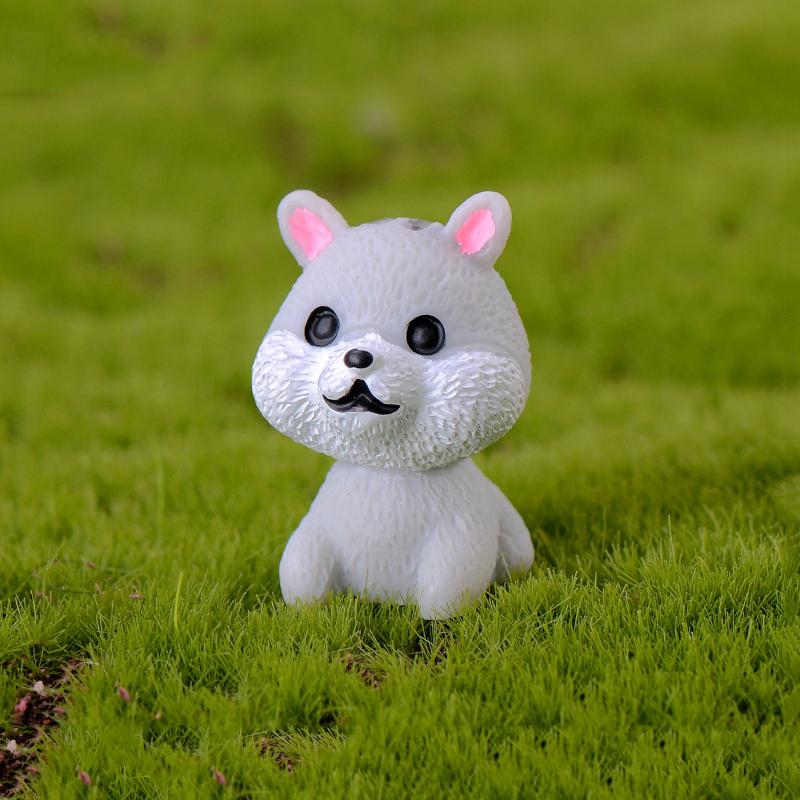 Resin Ornaments Cute Cartoon Pig Doll Ornaments Mini Home Figurines Miniatures Desktop Decor Car Ornament Decoration Accessories