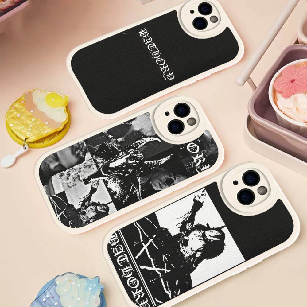 Bathory Quorthon Band Singer Leather Phone Case For IPhone 16 15 14 17 Pro Max 11 12 Mini Plus Soft Shell