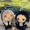 Nakahara Chuuya Dazai Osamu Plush Cotton Doll Body Dress Up Plush Stuffed Toy Cosplay Cartoon Stuffed Toys Children Gifts 20cm