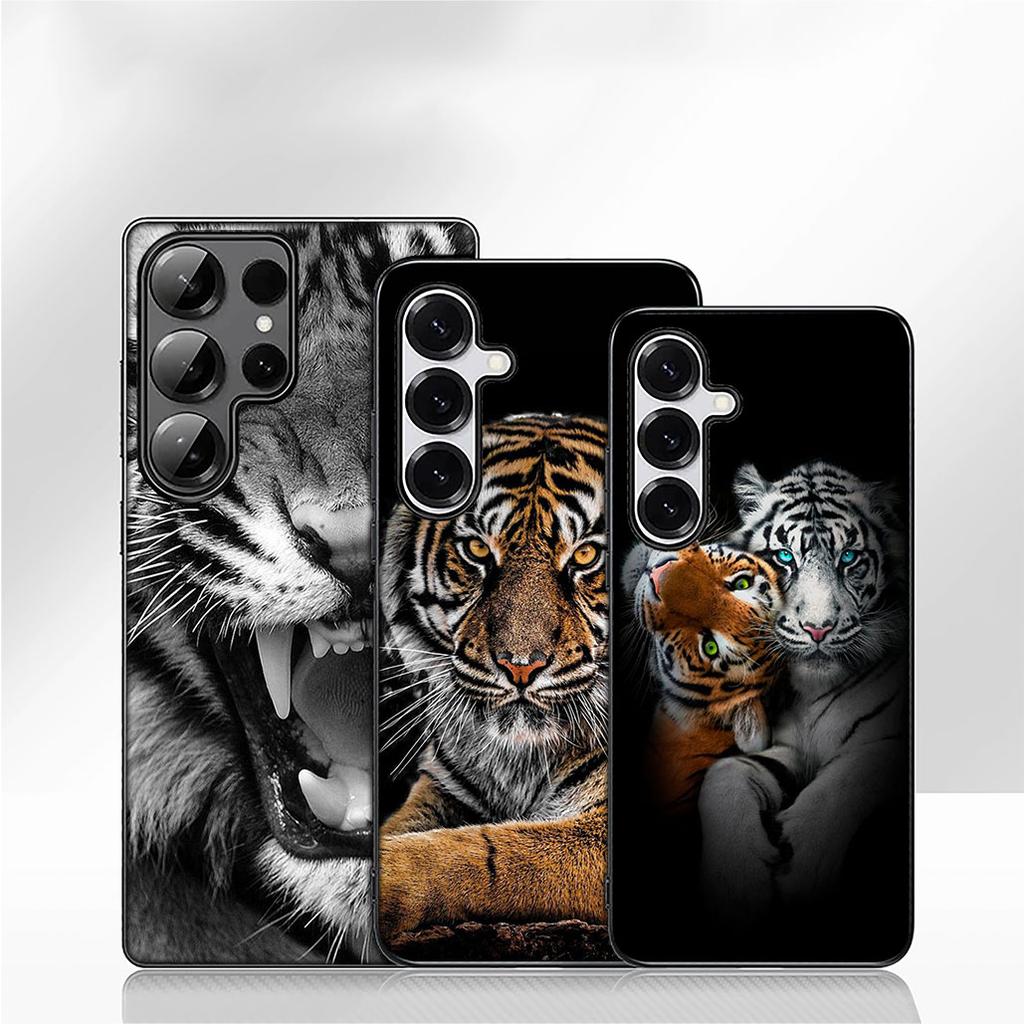 Чехол для телефона Apple iPhone 17 16 15 11 Pro XS Max XR 6 7 8 Plus + SE 2020 5 16E Чехол Тигр Животное Корпус