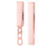 2 Pcs Aluminum Hair Comb Fine Tooth High Temperature Proof Hair Styling Metal Comb for Salon