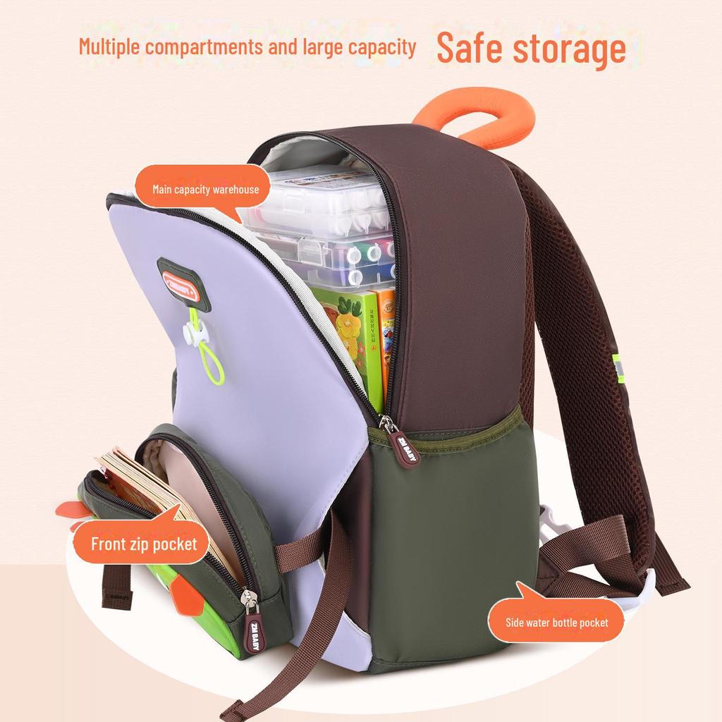 Милый рюкзак с мультяшным принтом для детей – легкий и детский для мальчиков и девочек из детского сада