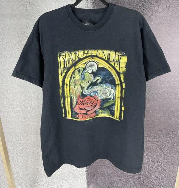 Blackmore's Night Тур 2003 Призрак розы Футболка Черная Унисекс S-5XL 1J0265 Унисекс Футболка