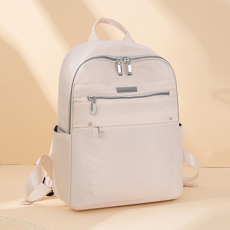 Новая стильная и простая повседневная наплечная сумка, модный женский рюкзак, нейлоновая сумка с защитой от брызг