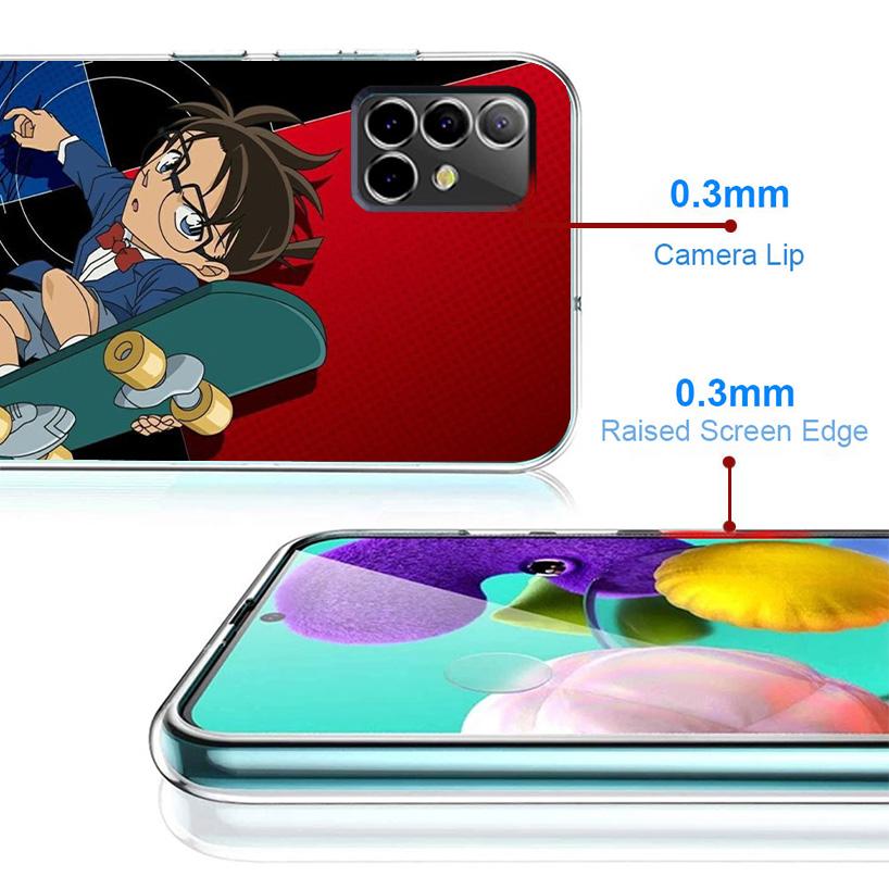 Чехол для телефона Аниме Conan для Samsung Galaxy A17 A37 A57 A16 A26 A36 A56 A15 A25 A35 A55 A14 A24 A34 A54 A13 A23 A33 A53 Galaxy A16