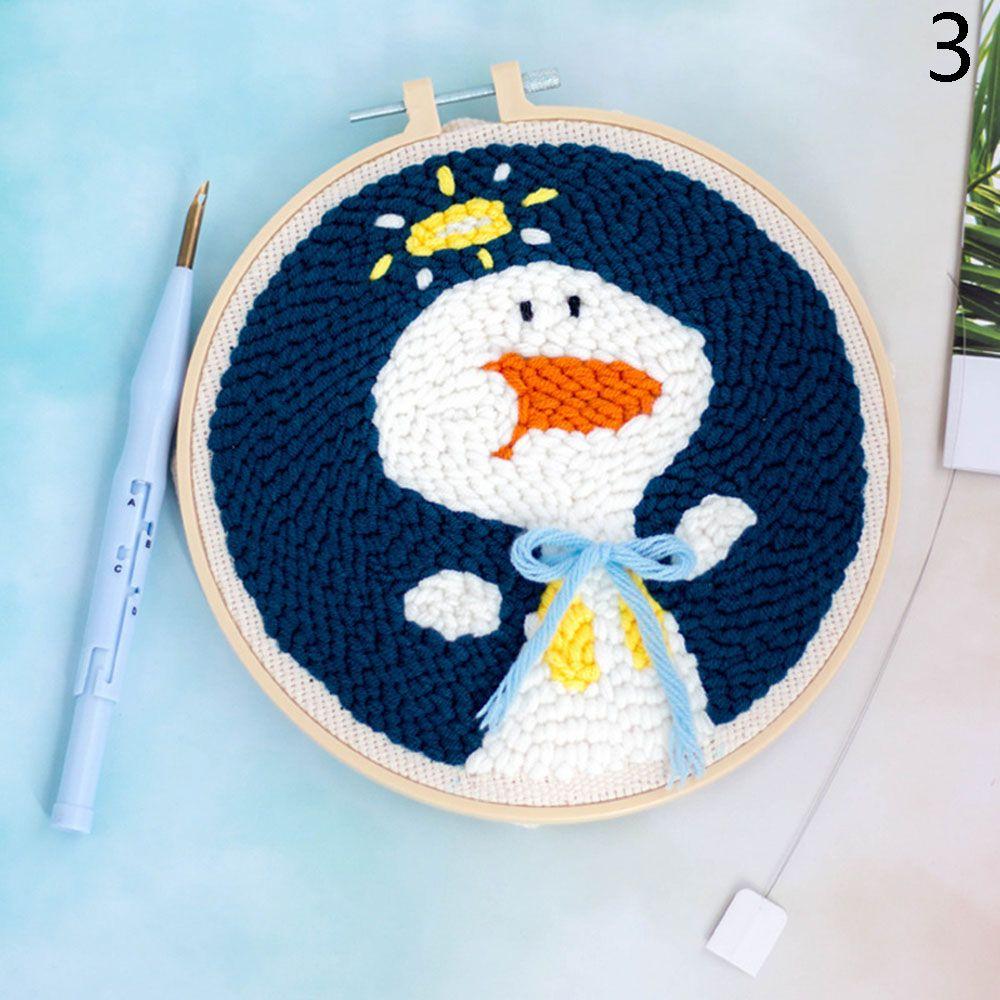 DIY Crafts Швейные принадлежности Пяльцы для вышивания Игла Прокол Набор для вышивания Набор для вышивки крестом