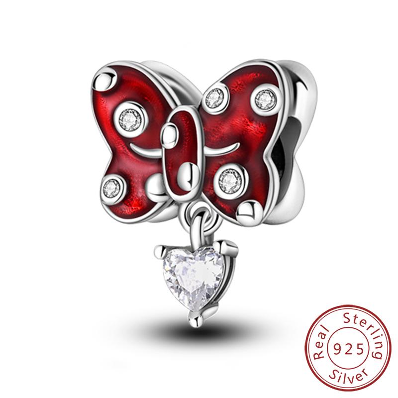 Подходят оригинальные медные шармы-бусины, бант, флакон духов, розовые шармы для женщин, изящные украшения DIY, подарки на день рождения