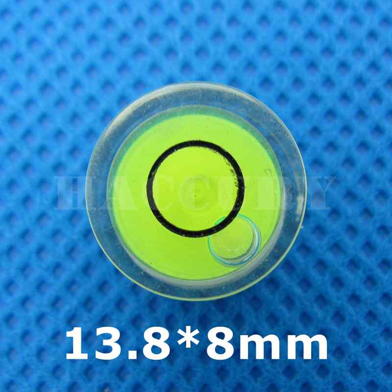 Высокоточные электронные весы Спиртовой уровень с шариками Мини пузырьковый уровень Инструменты Горизонтальный инструмент Диаметр 12-20 мм