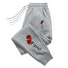 Beautiful Flowers Printing Womens Sweatpants Daily Casual Fashion Trousers Sports Jogging Sweat Mens Pants Street Pants