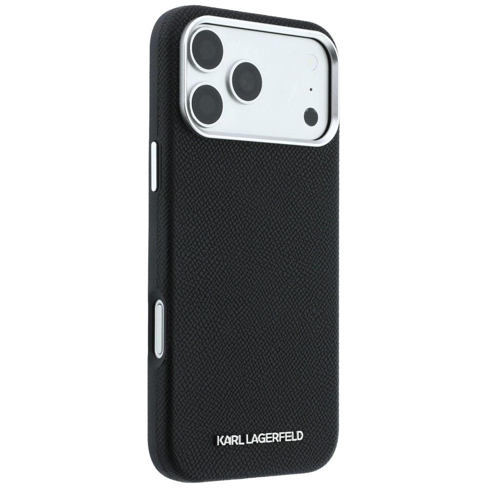 Karl Lagerfeld Back Cover For Apple Iphone 17 Pro, Iphone 18 Pro Black 1 Pc
