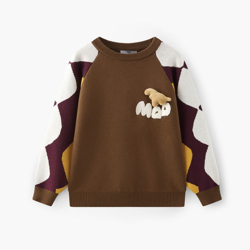 [Designer Series] Mqd Children's Clothing Boys' Sweater 2025 New Winter Knitwear for Kids