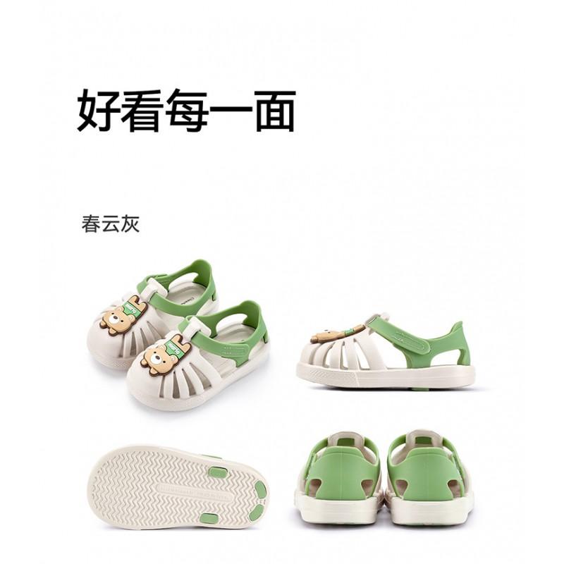 Kids Slip-On Sandals With Soft Rubber Sole Non-Slip Indoor Outdoor Beach Shoes Boys Girls