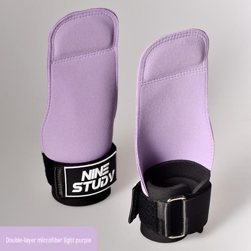 Пояс для подтягиваний и противоскользящие перчатки для фитнеса с защитой запястья