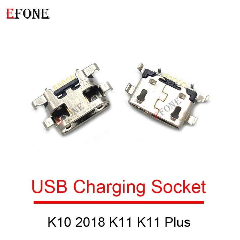 100pcs For LG K4 K8 K9 K10 K11 K12 K22 Plus Q60 K40 K41S K50 K50S K51S K61 K51 K42 K52 USB Charging Port Dock Connector Socket