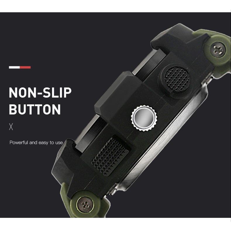 SMAEL повседневные модные часы из сплава, многофункциональные водонепроницаемые уличные мужские съемные электронные часы