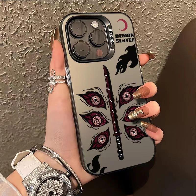 Demon Slayer phone case for iPhone 18 Plus, 16 Pro Max, anime style, 13 new style, 12 Pro, hard X/XS
