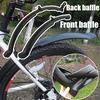 (Great home)Mountain Bike Cycling Bicycle Front Rear Plastic Mudguard for Bicycle