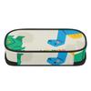 Pen Case Spacious Interior Full Zipper Closure 300D Polyester with Main Pocket Mesh Layer and Removable Pen Divider for Boys Girls