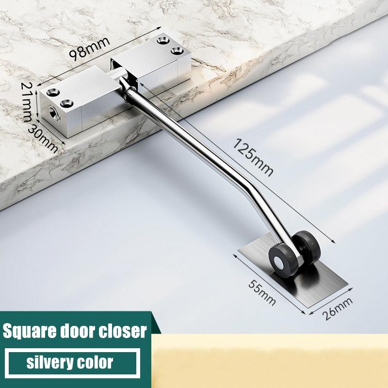 Дверной замок 20-40 кг, автоматический прочный доводчик для мебели, фурнитура из нержавеющей стали, регулируемая поверхность, доводчик для двери