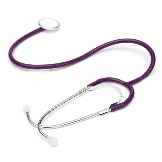 Single EMT Headed Stethoscope Doctor Nurse Aid Vet Medical Monitor Accessory