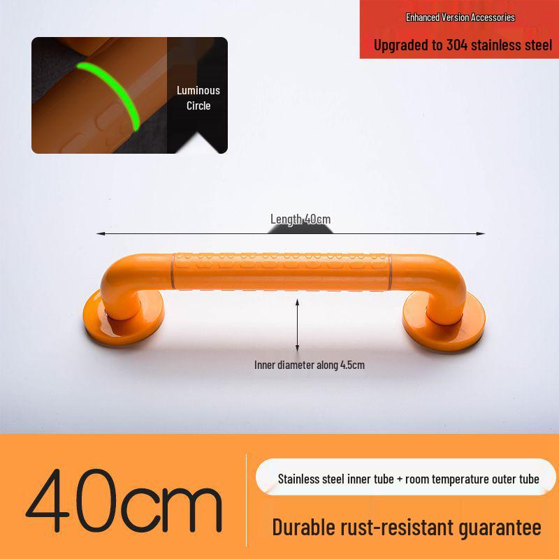 Stainless Steel Safety Grab Bar for Elderly - Bathroom Toilet Armrest