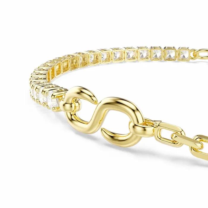 Matrix Tennis Gold Tone Bracelet 5753925