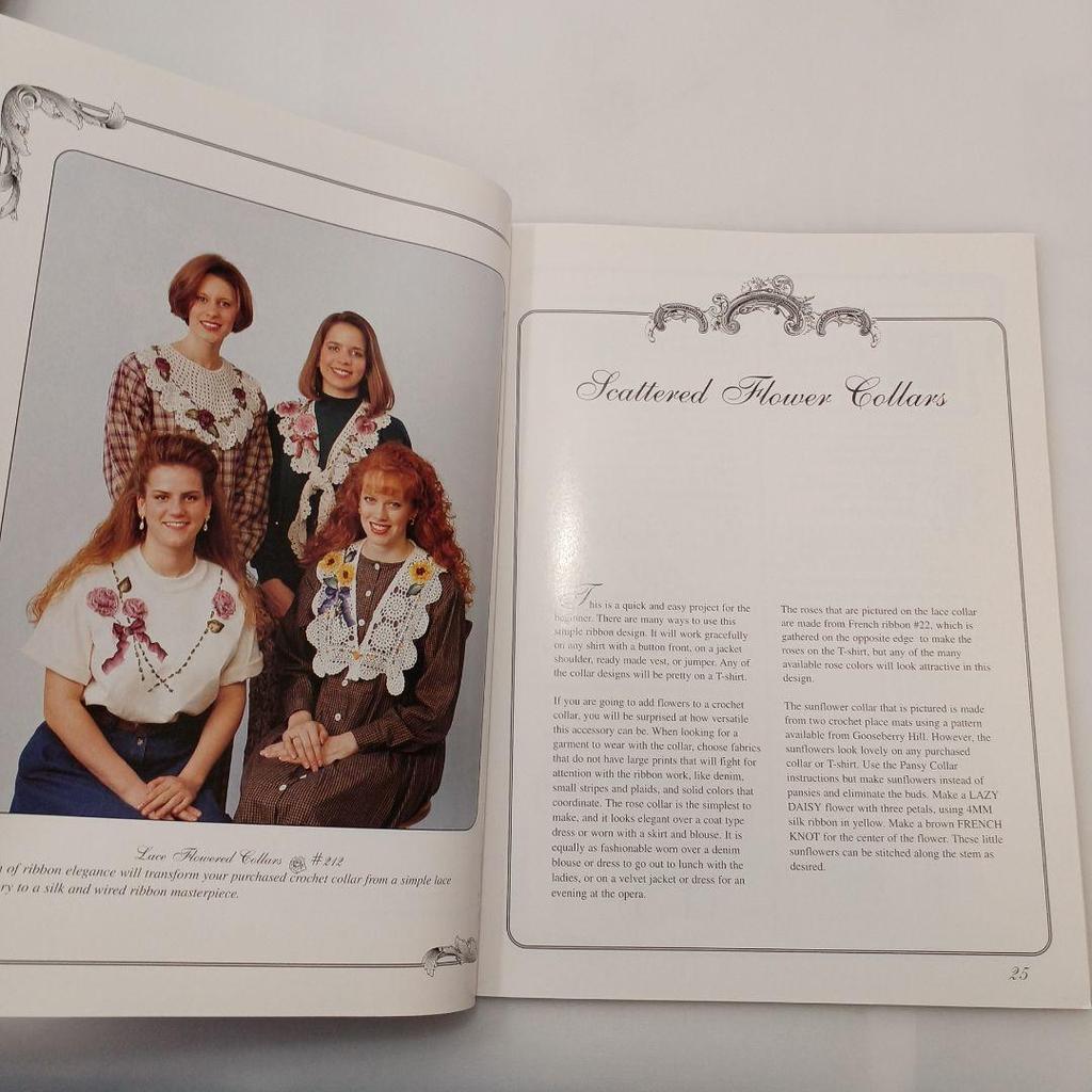 [Б/У] 596A Букет из лент Букет из лент Французский путеводитель по цветам из лент