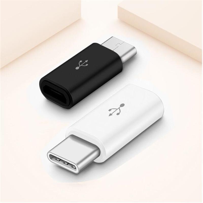 100-500 PCs V8 to Type C Adapter Micro USB C Adapter Micro USB Connector for Huawei Xiaomi Samsung Adapter USB Type C