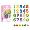 Animal Shaped Magnetic Alphabets Round Corner Safe Magnetic Blocks For Toddler