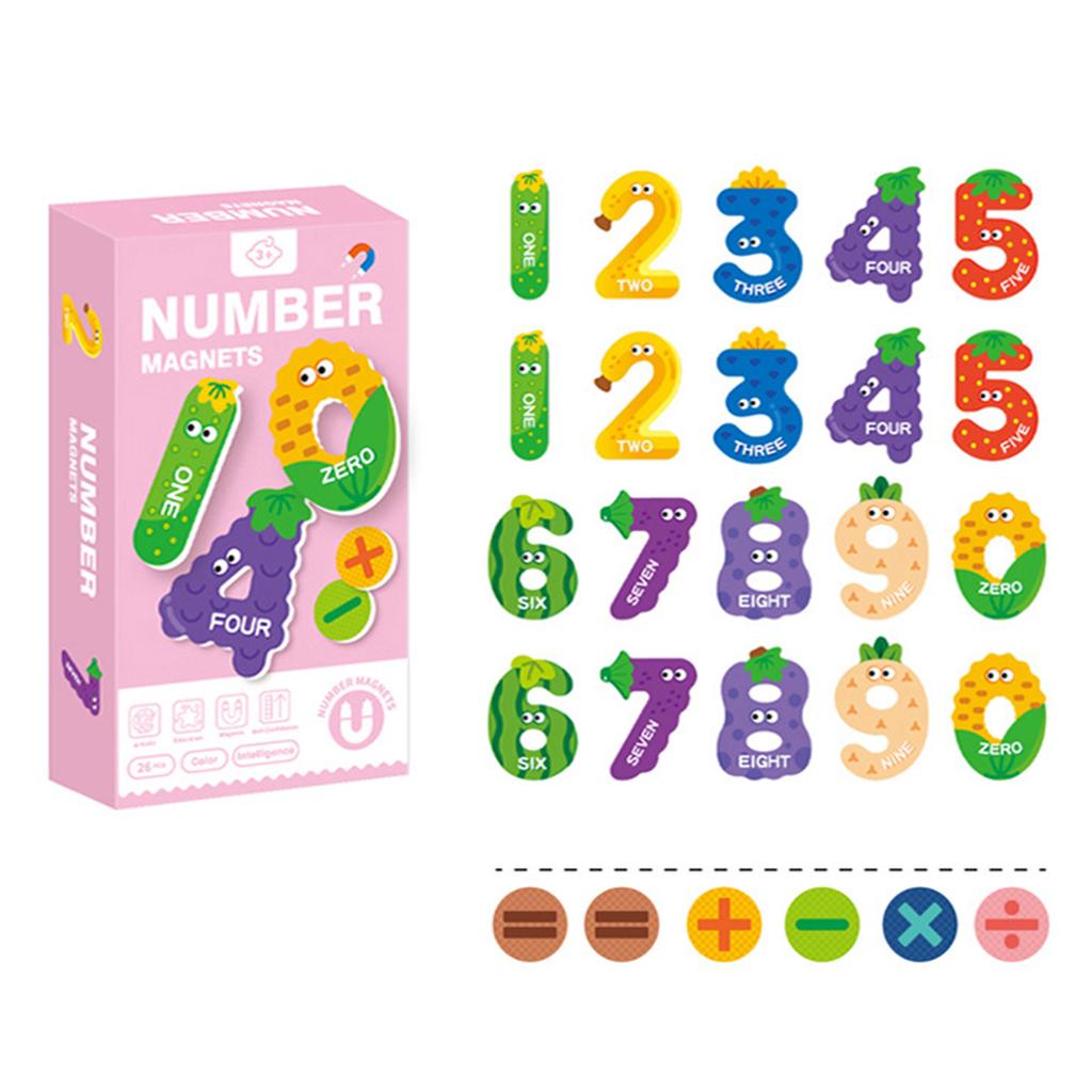 Animal Shaped Magnetic Alphabets Round Corner Safe Magnetic Blocks For Toddler