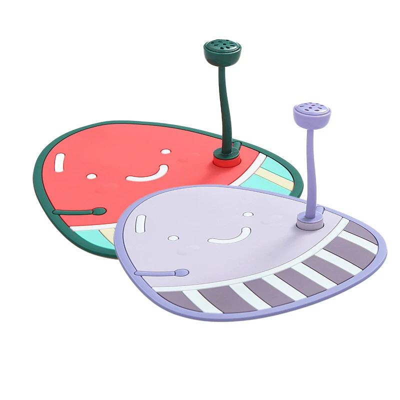 Floor Drain Sealing Cover, Sewer Sealing Anti-Odor Device, Silicone Anti-Odor Pad, Sealing Floor Drain Cover, Anti-Odor Bathroom Gadget