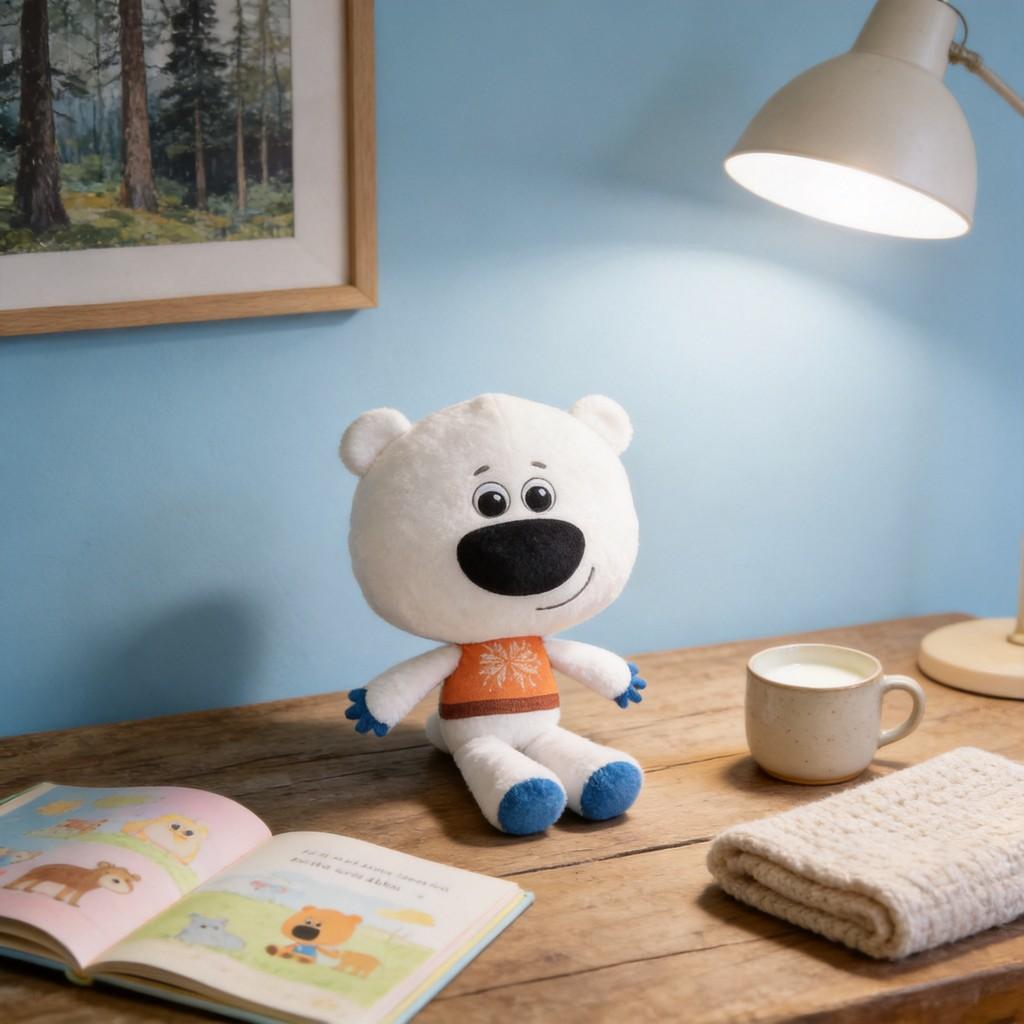 Плюшевая игрушка Be Be Bears Bjorn Bucky Tuchka Мультяшная с наполнителем из полипропиленового хлопка Для детской игровой комнаты