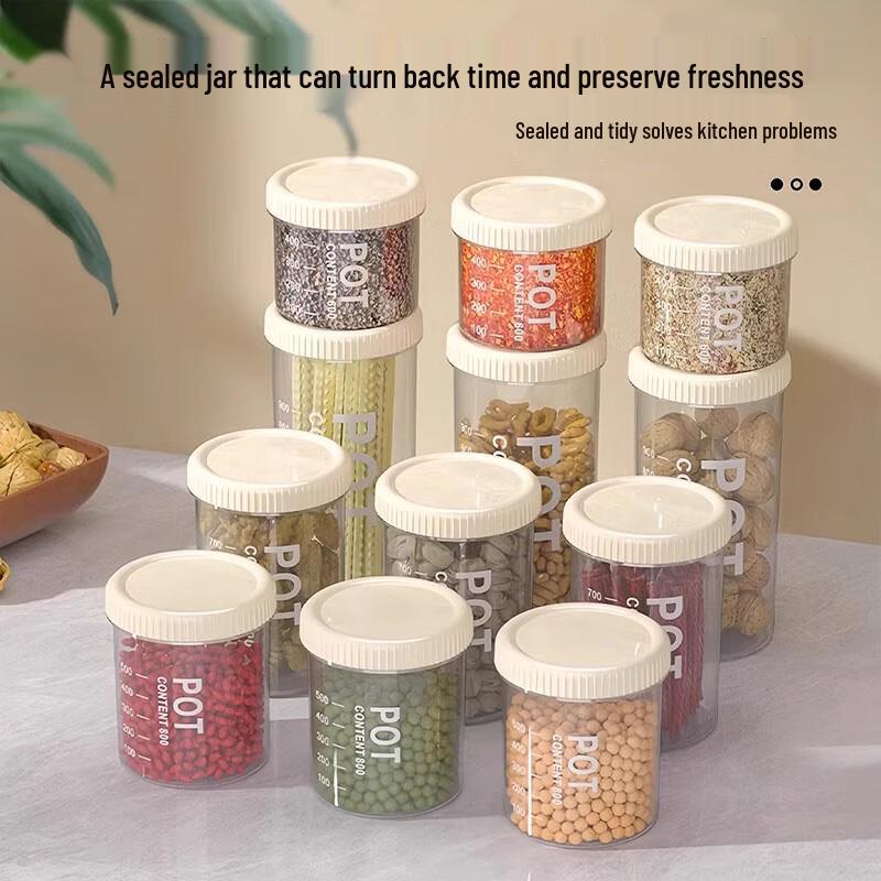 Герметичные прозрачные пластиковые контейнеры для хранения продуктов, пищевой класс