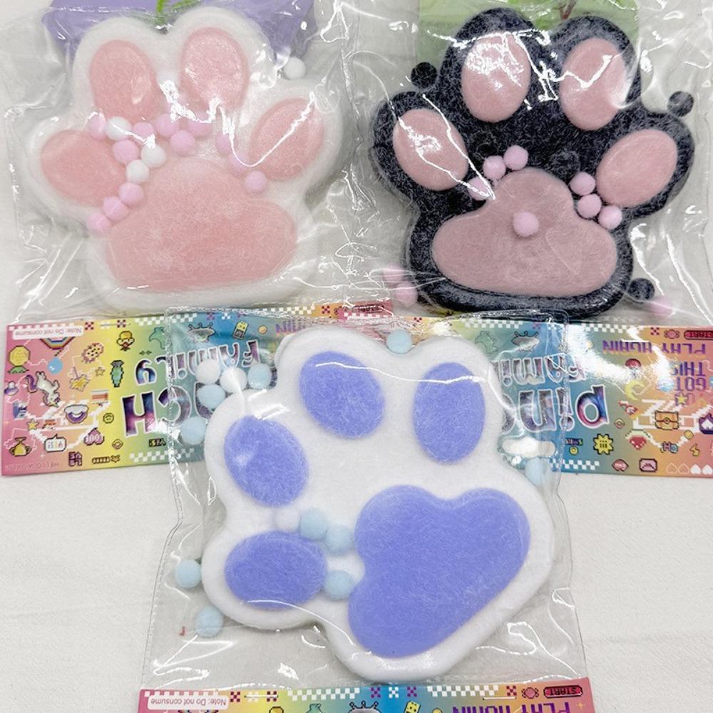 Stress Relief Cat Paw Squishy Toys Relief Relax Toys Cat Claw Squeezing Toy Giant Paw Squishy