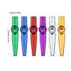 6pcs Aluminum Alloy Kazoo Musical Instrument for Child Adult Beginner