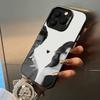 C-Culpa -Tuya -MIA For iPhone 17 16 15 14 13 12 11 Pro Max XS  17 Air Silicone Colored Silver Bumper Cover