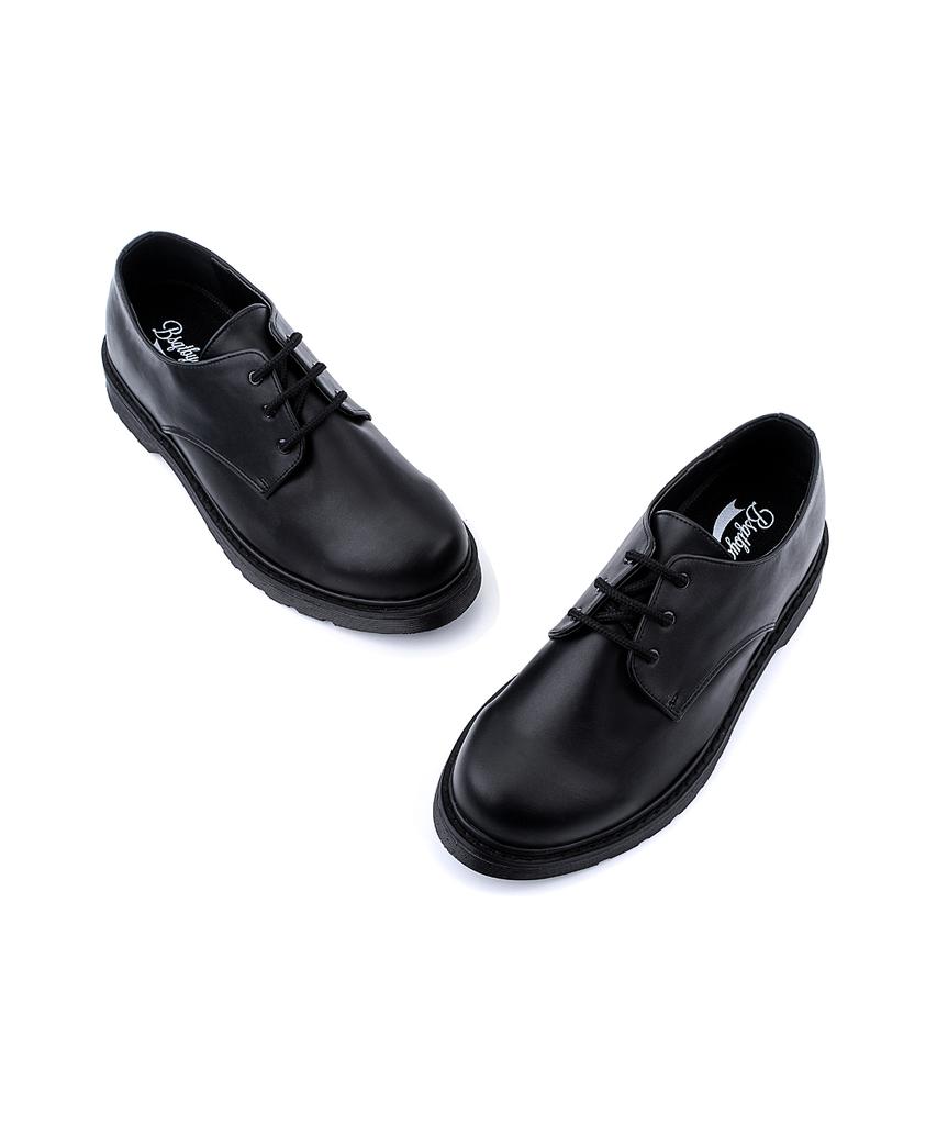 Bsqt By Classy Новые Дерби на Шнуровке с 3 Отверстиями Vantablack