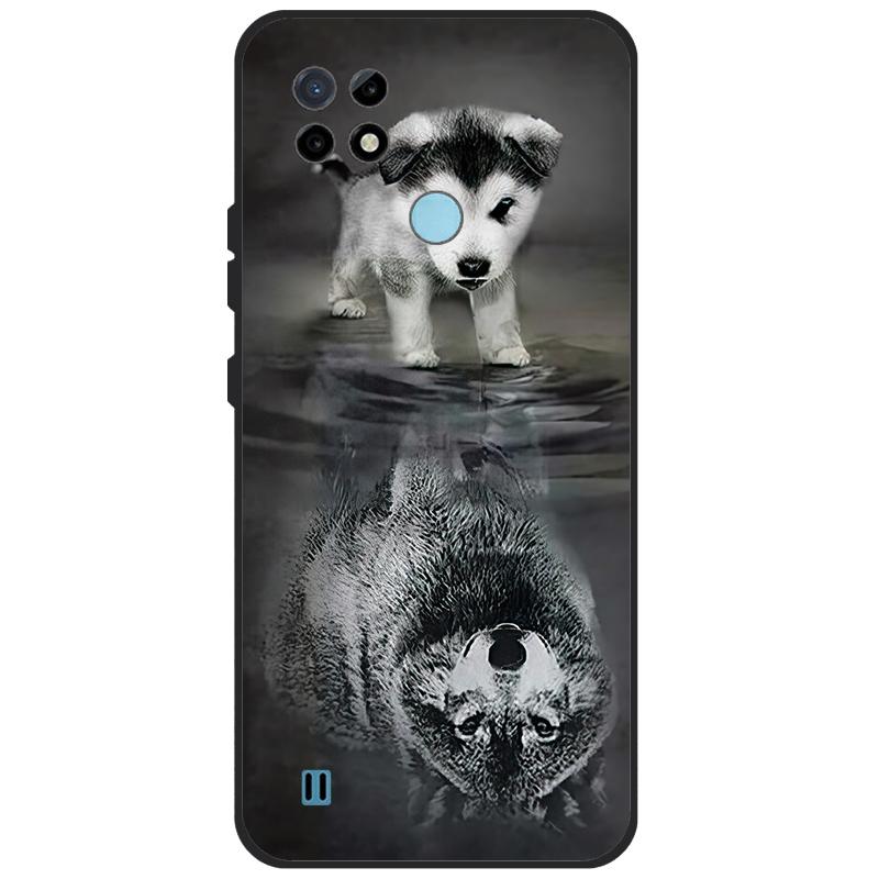 Силиконовый чехол для Realme C21Y C25Y, чехол для телефона OPPO Realme C21Y C25Y 4G, мягкий чехол RMX3261, бампер из ТПУ, 6,5 дюйма