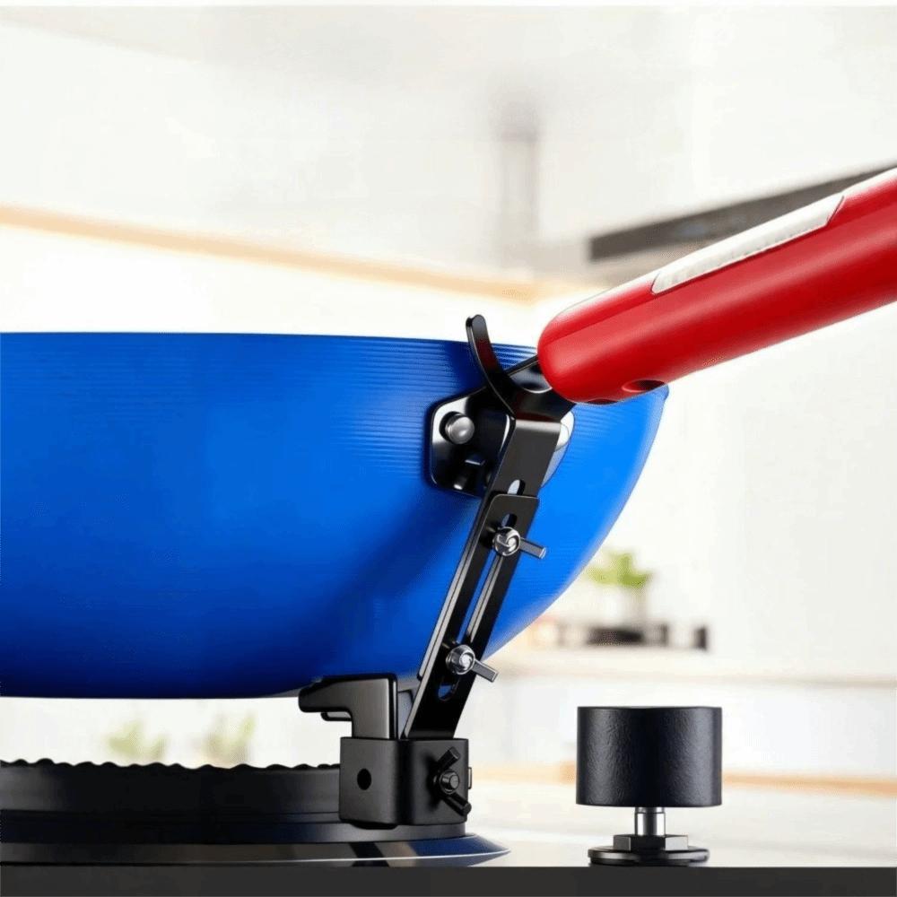 Nonslip Pot Handle Support Holder Y Shape Pot Handle Support Stand  Stove