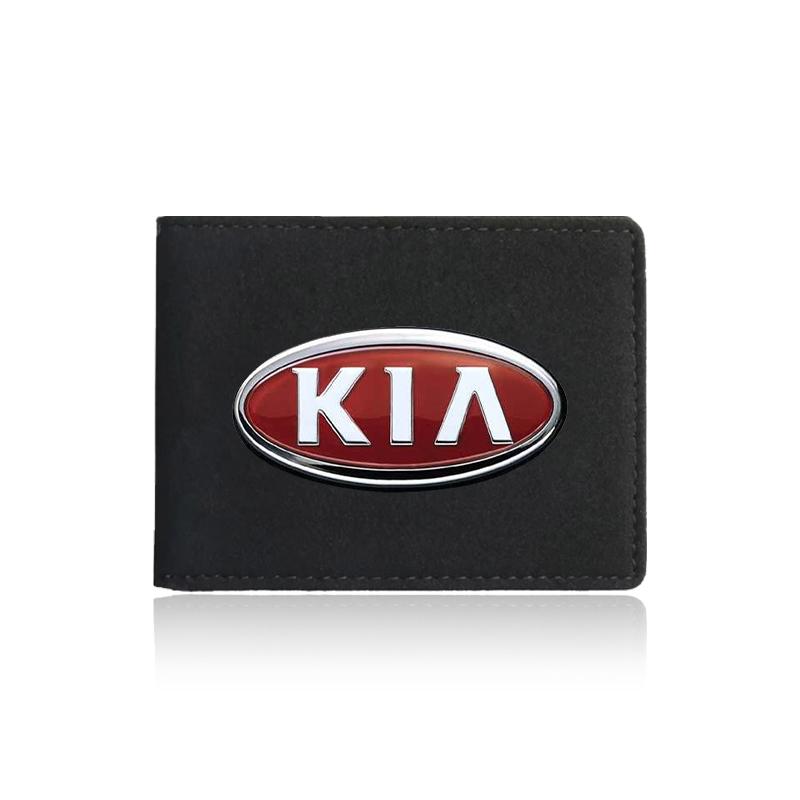 Leather Credit Card Case Car Driving Documents Protective Case For Kia Rio Ceed Sportage Cerato Soul Sorento K2 K5 K6 K7 K8 Flip